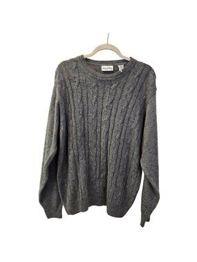 Giorgio di Firenze Vintage Confetti Print Wool Blend Sweater Size Large